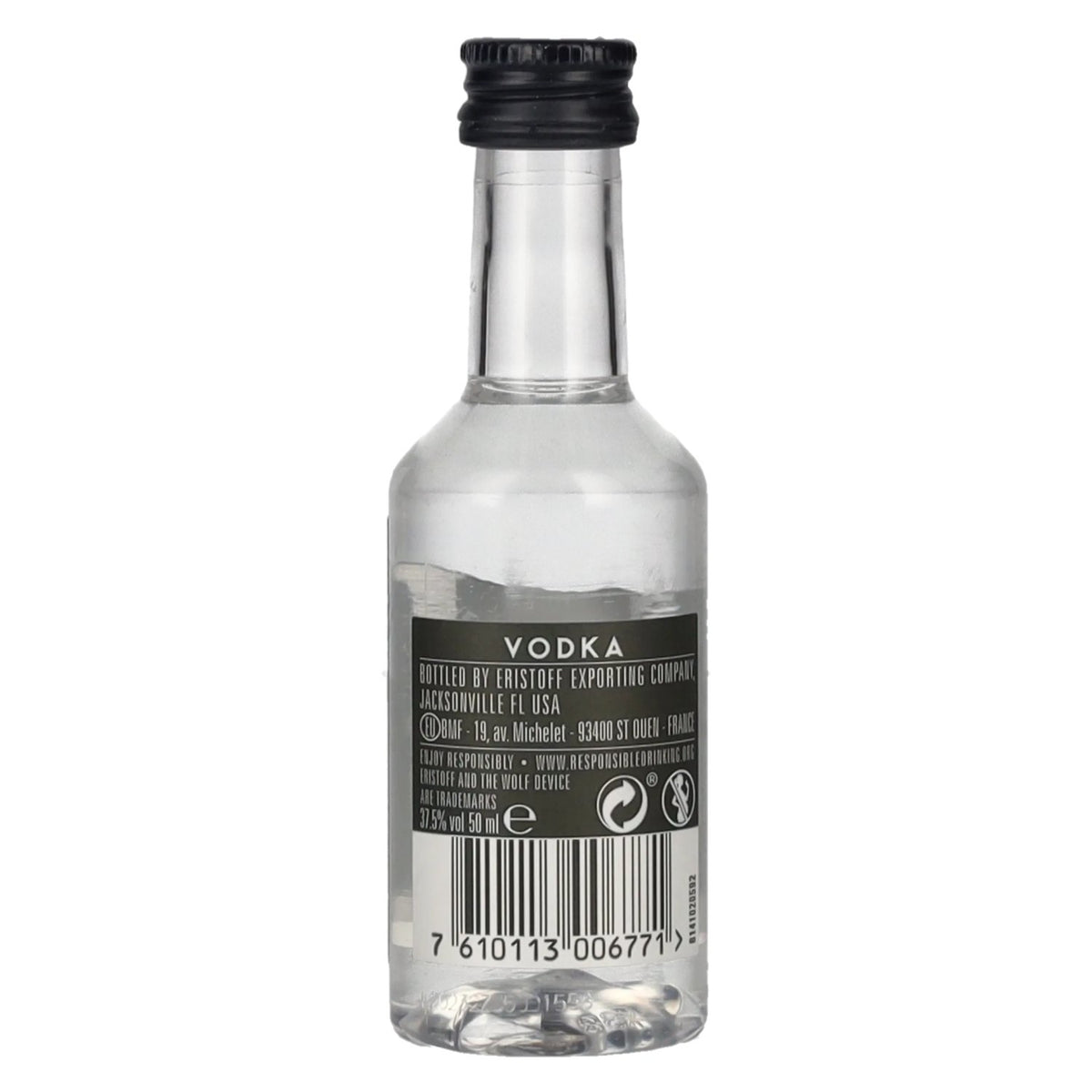 Eristoff Premium Vodka 37,5% vol. 0,05 l PET
