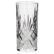 Tasse ILIOS en verre cristal « Graffity Blues » 36 cl