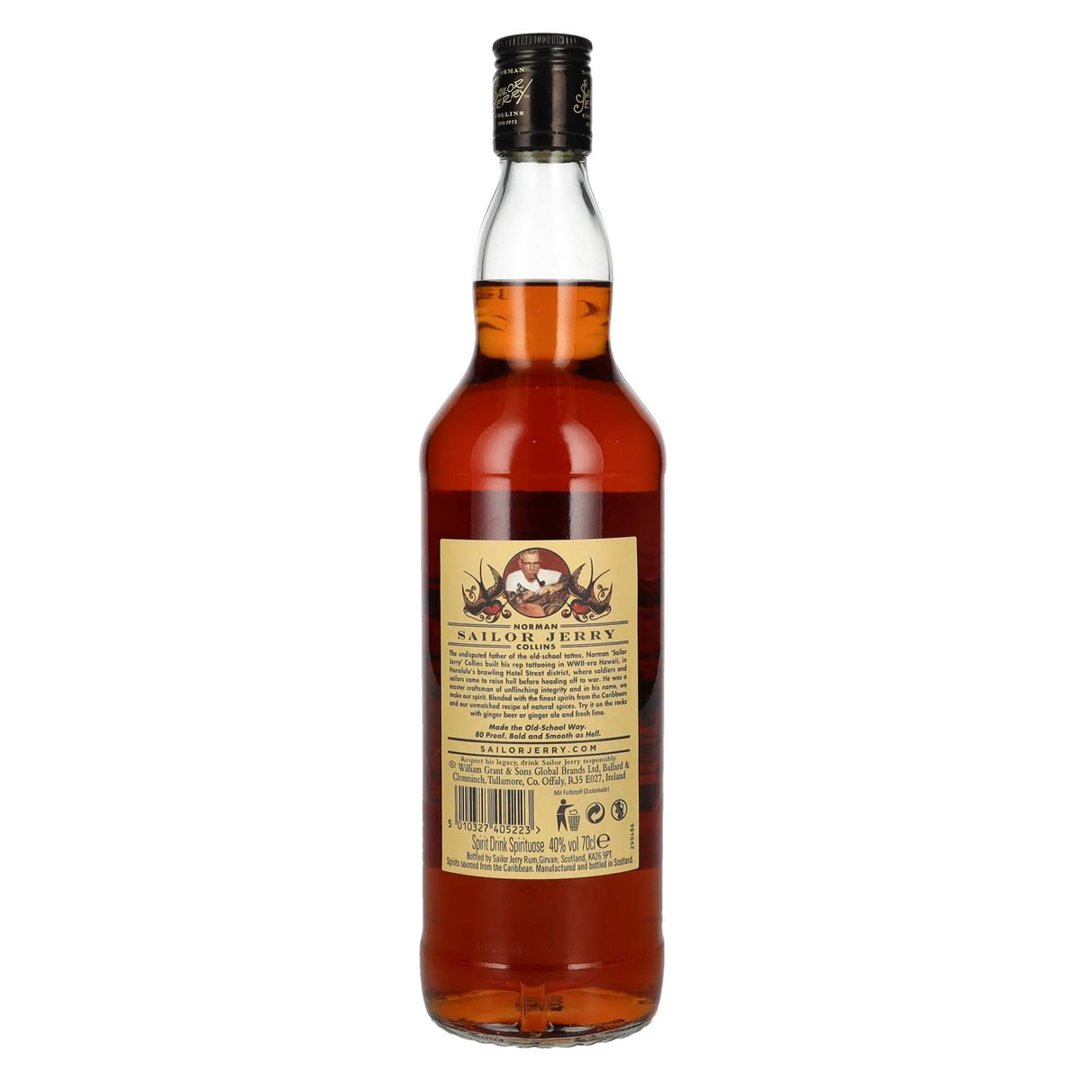 Sailor Jerry TATTOO Spiced Spirit Drink 40% ABV 0.7l