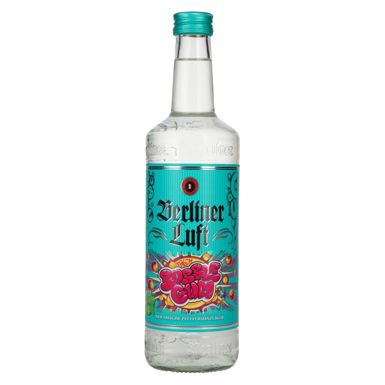 Berliner Luft BUBBLE GUM Der Frische Pfefferminzlikör 18% Vol. 0,7l