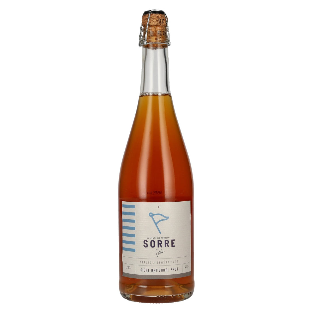 Sorre Cidre Artisanal Brut 4,5% Vol. 0,75l