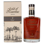 Gold of Mauritius 5 Solera Dark Rum 40% Vol. 0,7l in geschenkverpakking