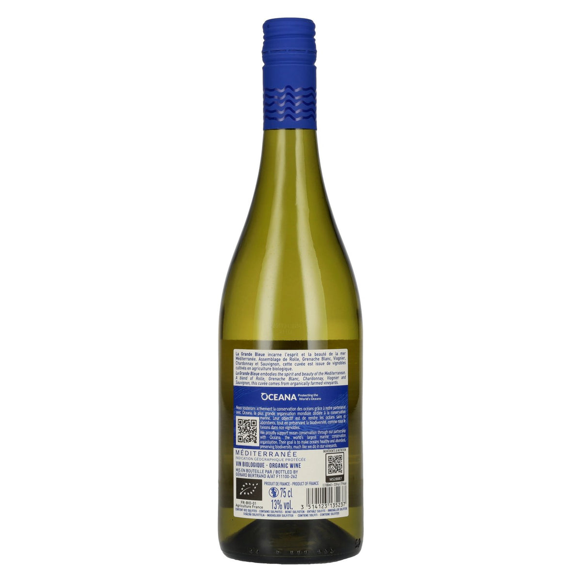 Gérard Bertrand La Grande Bleue Méditerranée IGP 2025 13% ABV 0.75l