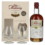 Rum Malecon Añejo 13 ans RARE PROOF 2006 50,5 % vol. 0,7 l dans un coffret cadeau avec 2 verres