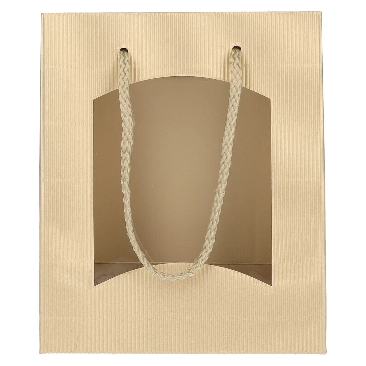 CREME-GOLD Open Wave MINI Tote Bag