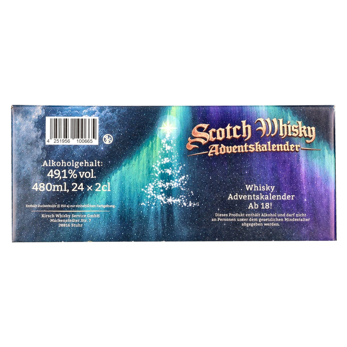 Scotch Whisky-adventskalender 2026 49,1% vol. 24 x 0,02 l