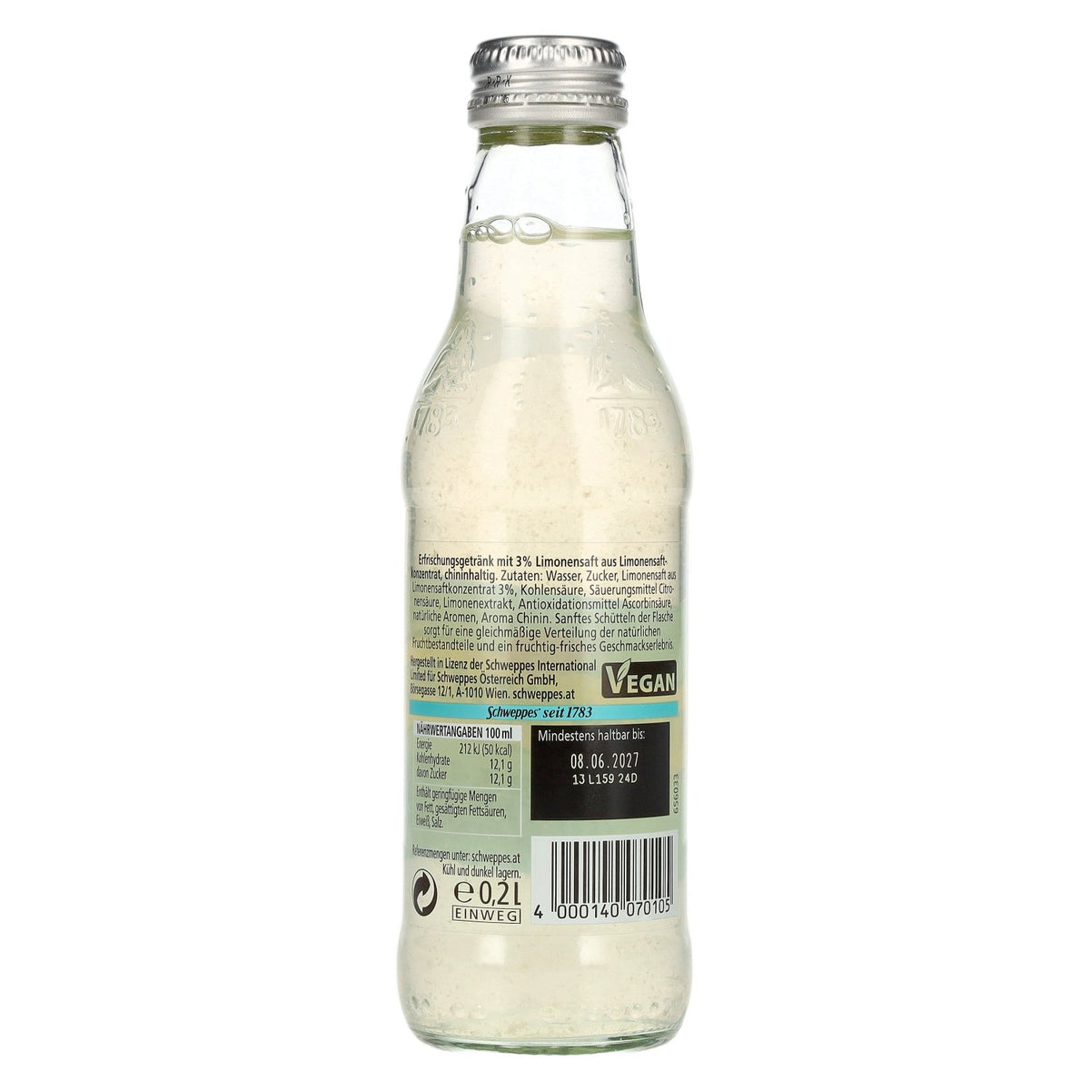 Schweppes Original Bitter Lemon 0,2 l