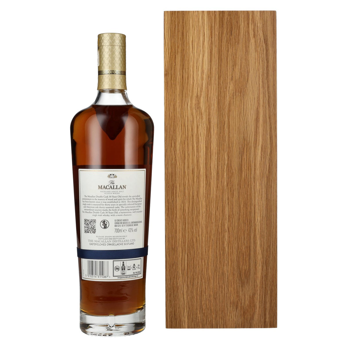 The Macallan 30 Years Old DOUBLE CASK Annual Release 2024 43% Vol. 0,7l in Holzkiste