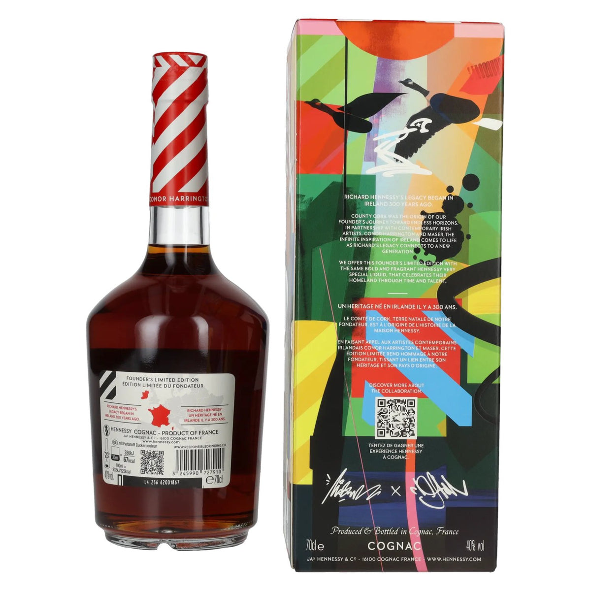 Hennessy Very Special Cognac 300th Founder's Edition 40% vol. 0,7 l in geschenkverpakking