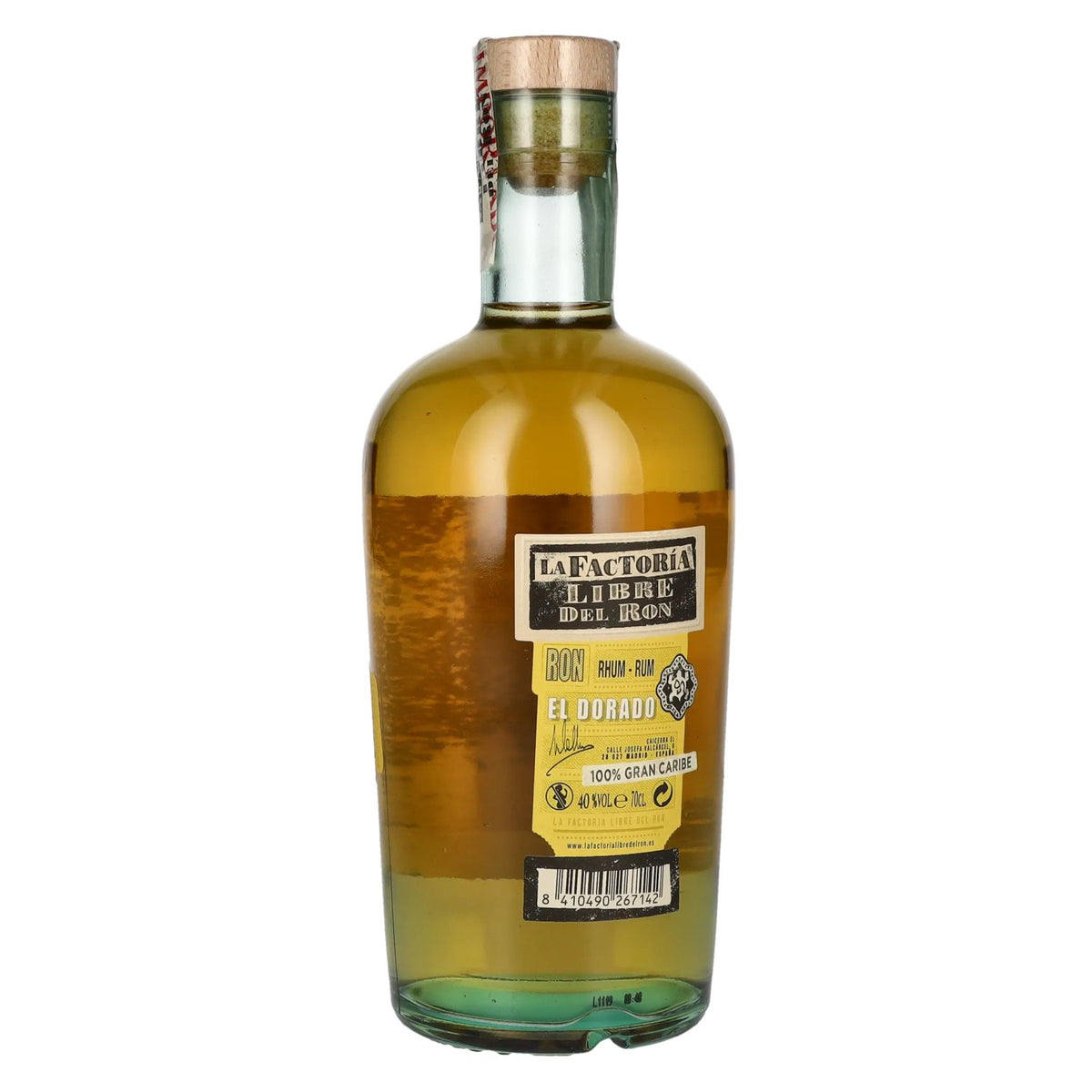 La Factoría Libre Del Ron El Dorado 40% Vol. 0,7l