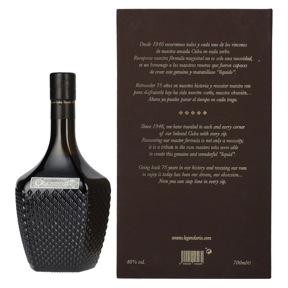 Ron Legendario Very Old Reserva Especial 40 % vol., 0,7 l, dans un coffret cadeau