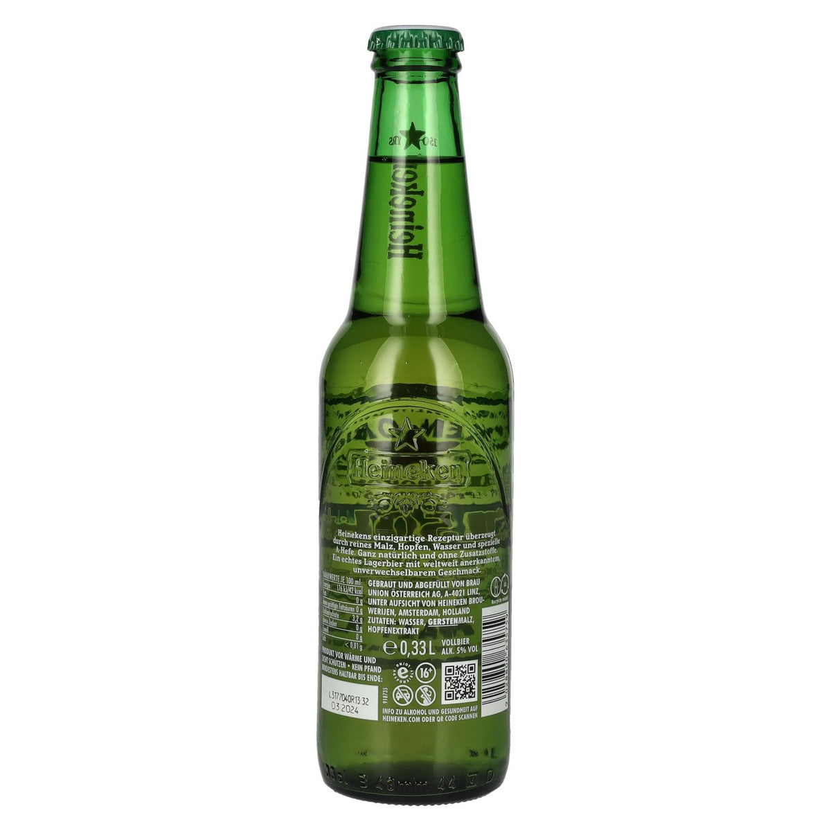 Heineken Lager 5% vol. 24 x 0,33 l