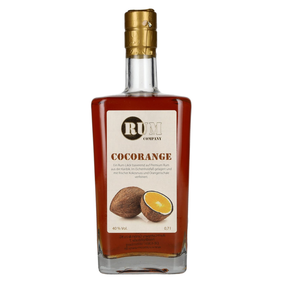 Rum Company COCORANGE 40 % vol. 0,7 l
