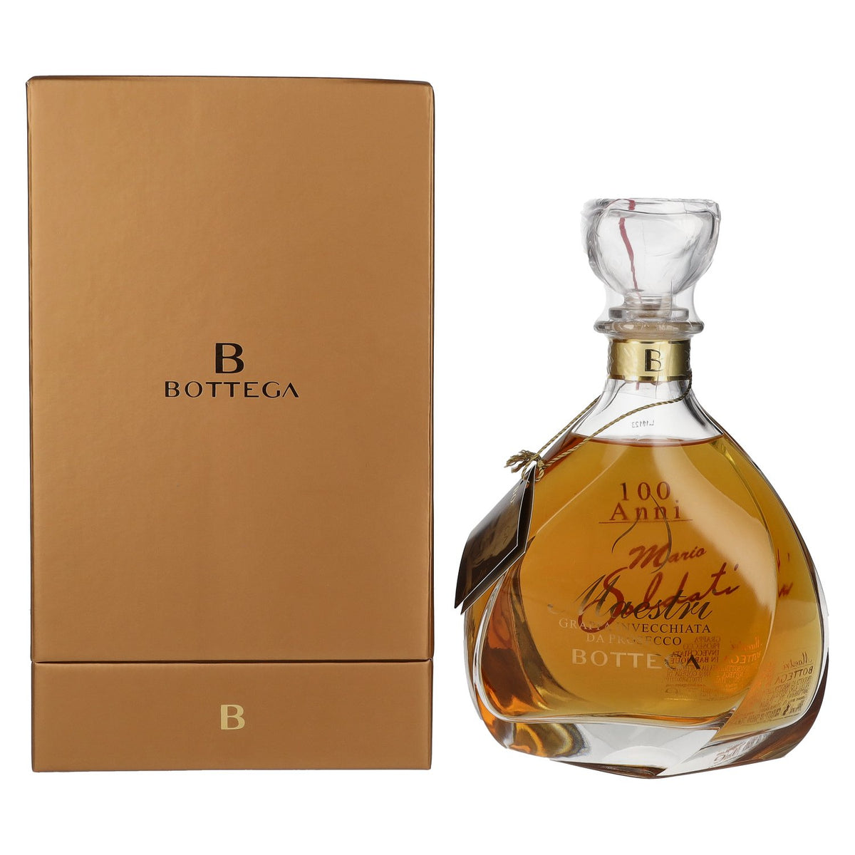 Bottega Grappa Invecchiata da Prosecco Maestri 38% vol. 0,7l en boîte cadeau