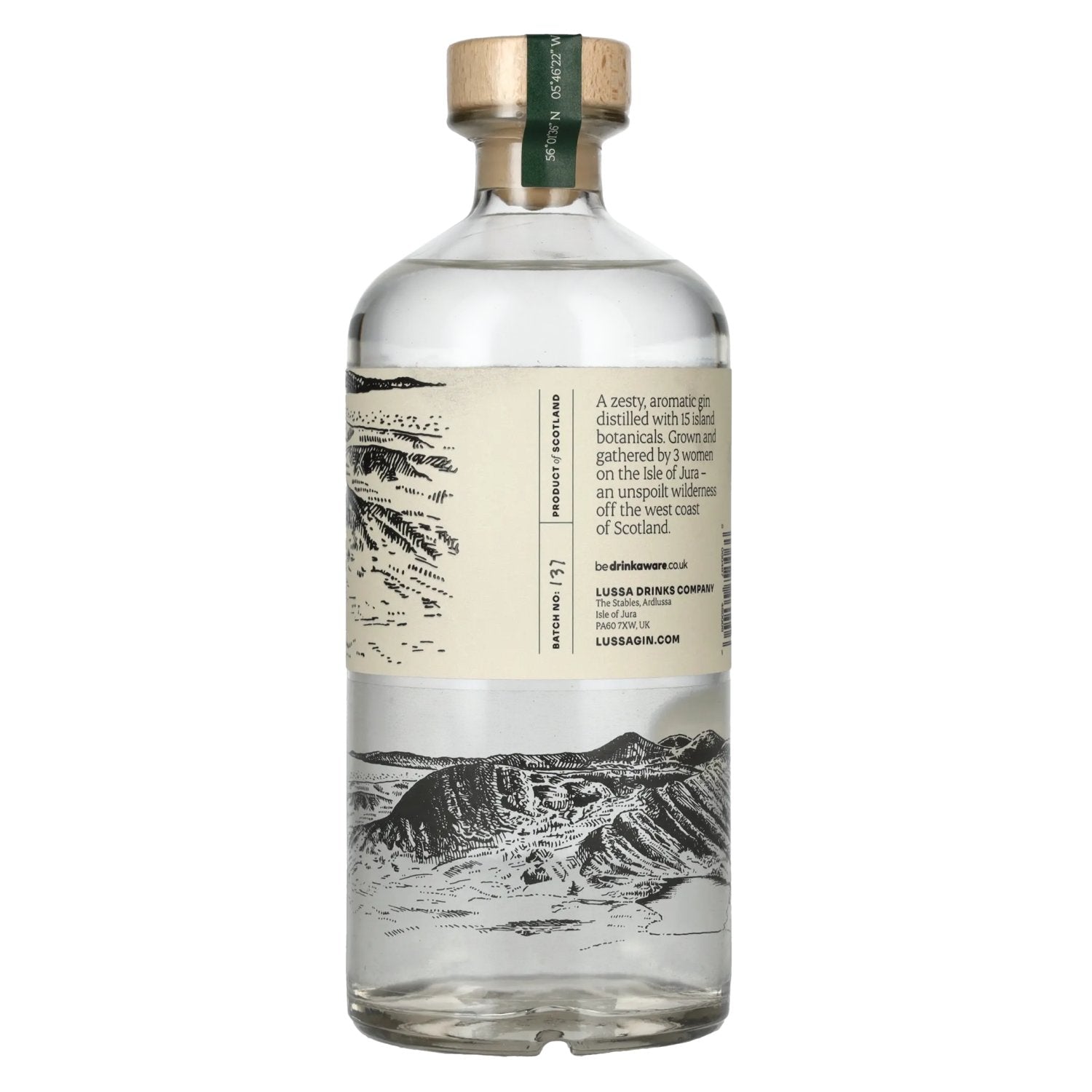 Lussa Gin Isle of Jura 42% Vol. 0,7l