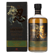 The Koshi-No The Shinobu Pure Malt 10 ans d'âge, légèrement tourbé, affiné en fûts de chêne mizunara, 43 % vol., 0,7 l, dans un coffret cadeau