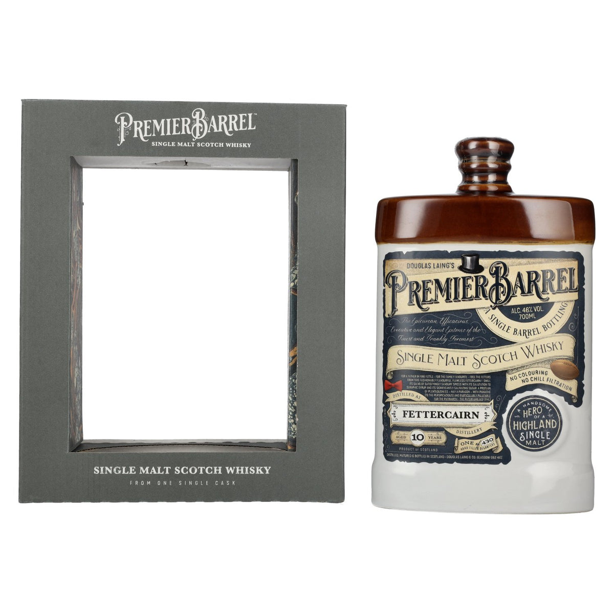Douglas Laing PREMIER BARREL Fettercairn 10 Years FATHER'S DAY 46% Vol. 0,7l in Geschenkbox