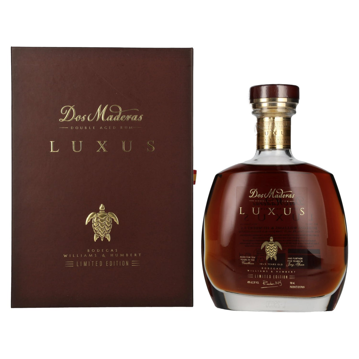 Dos Maderas LUXUS Double Aged Rum Limited Edition 40% vol. 0,7 l in geschenkverpakking