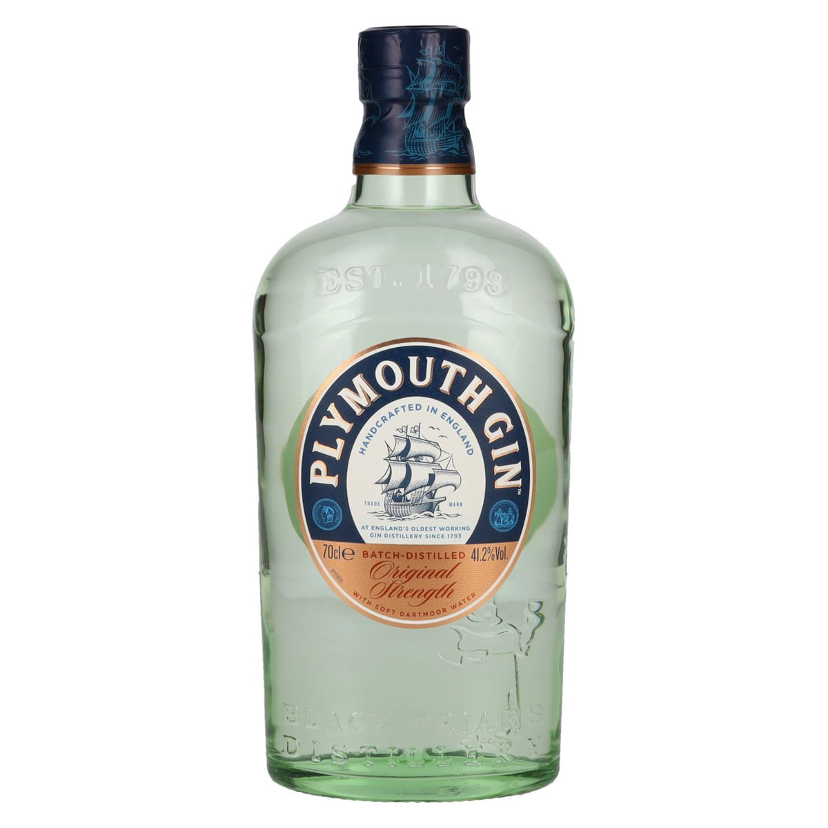 Plymouth Original Strength Dry Gin 41,2% Vol. 0,7l