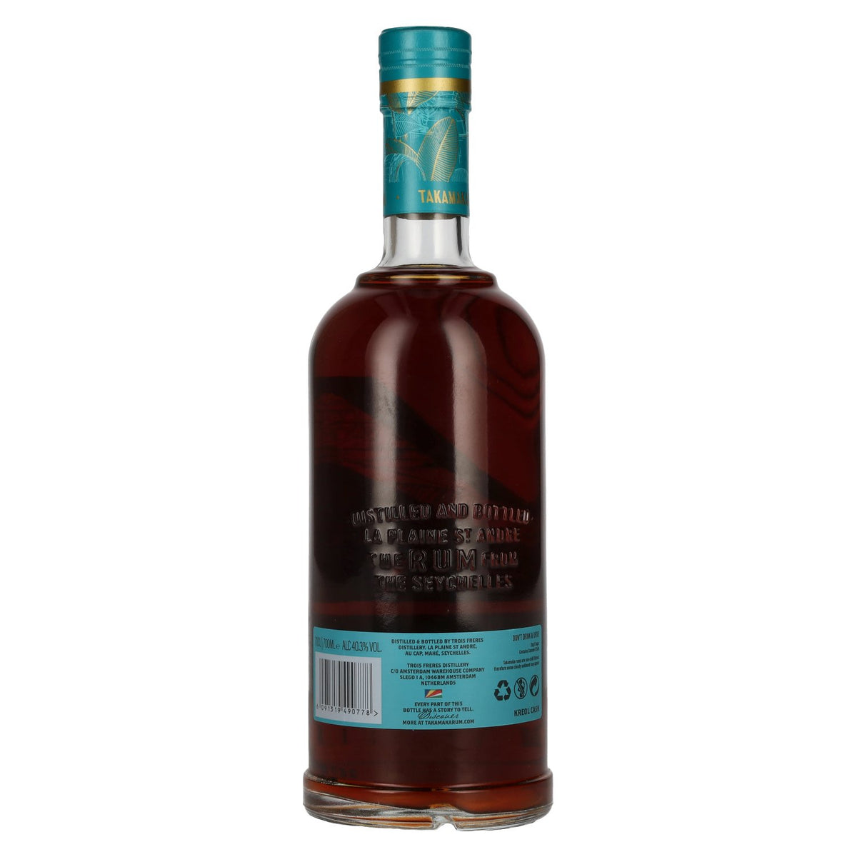 Takamaka KREOL CASK Reserve Dark Rum 40,3% Vol. 0,7l