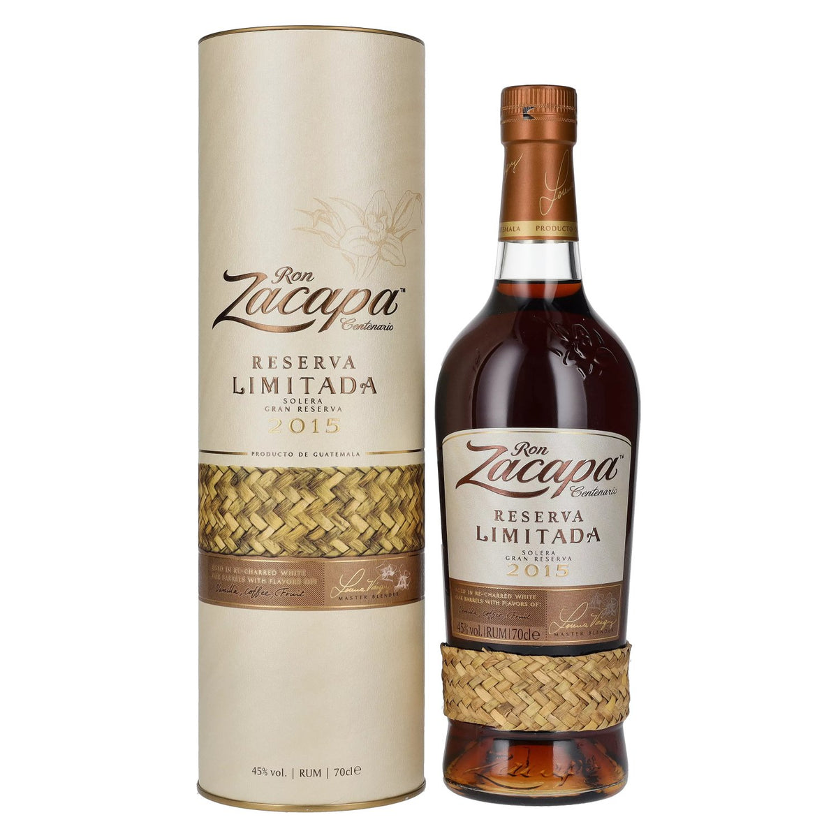 Ron Zacapa Centenario RESERVA LIMITADA Solera Gran Reserva 2015 45% vol. 0,7 l in geschenkverpakking