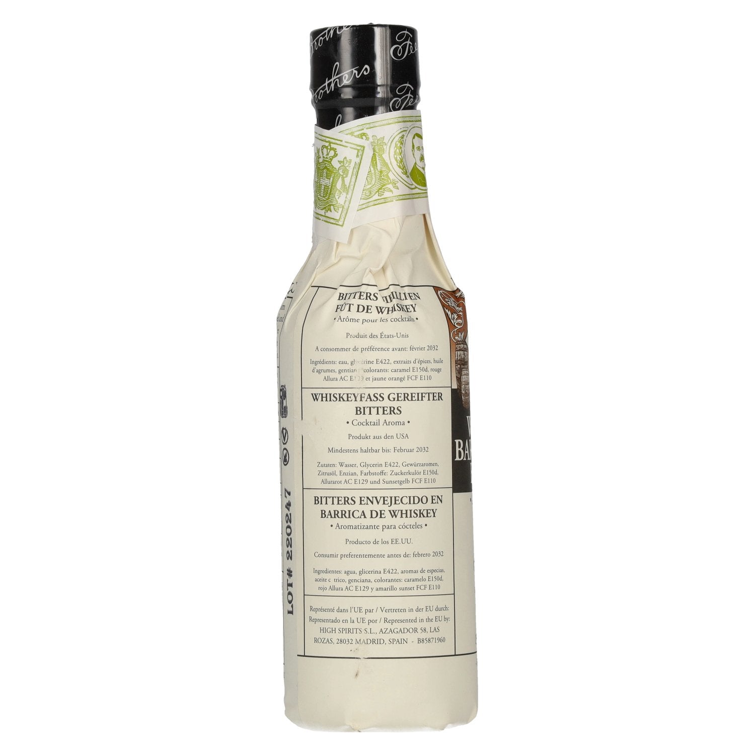 Fee Brothers Whiskey Barrel-Aged Bitters 17,5% Vol. 0,15l