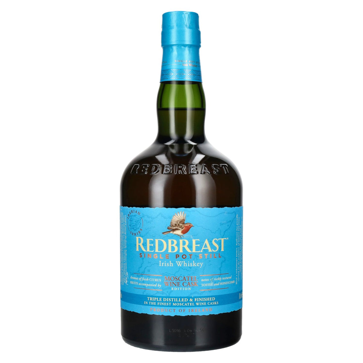Redbreast IBERIAN SERIES Single Pot Still Irish Whiskey MOSCATEL WINE CASK 46% vol. 0.7 l