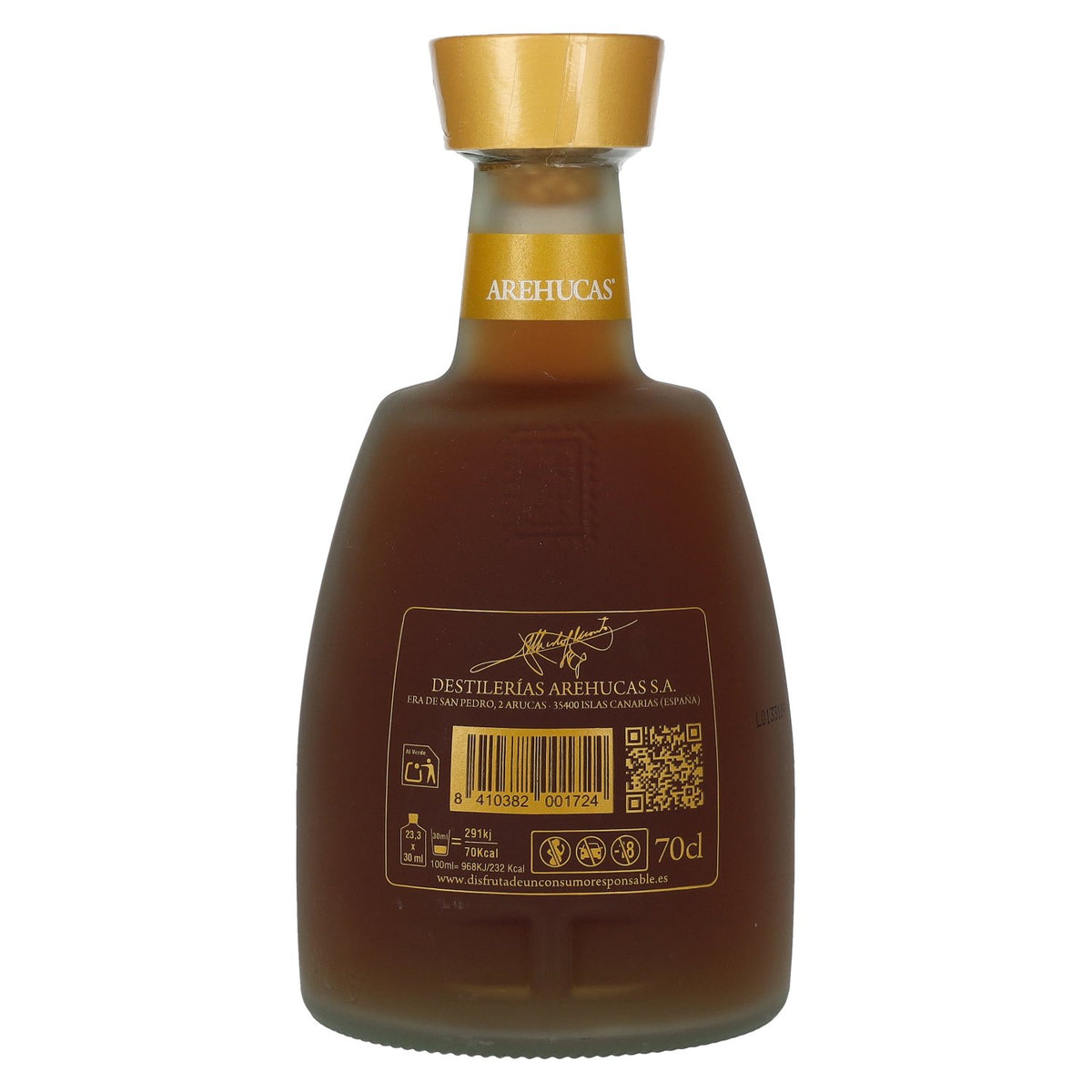 Ron Arehucas Ron Miel Selección Familiar Liqueur 30 % vol. 0,7 l