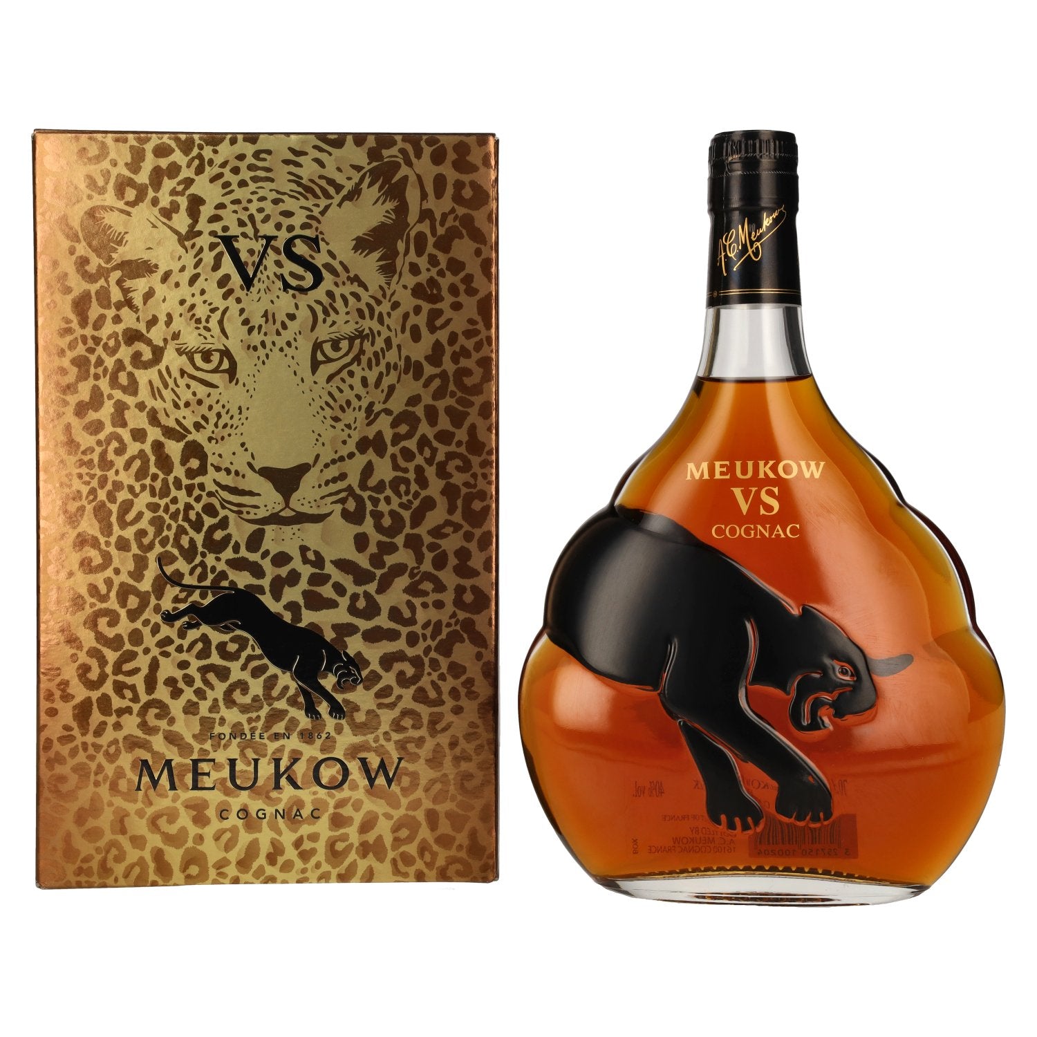 Meukow VS Cognac 40% vol. 0,7 l in geschenkverpakking