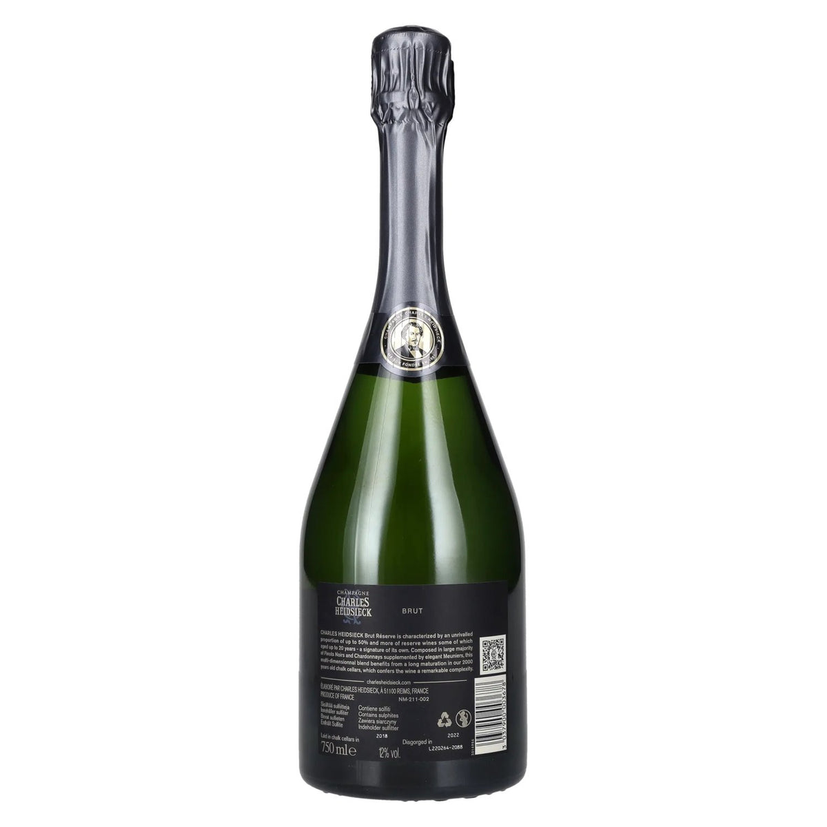 Charles Heidsieck Brut Réserve 12% Vol. 0,75l