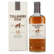 Tullamore D.E.W. 18 Years Old Single Malt Irish Whiskey 41,3% vol. 0,7 l in geschenkverpakking