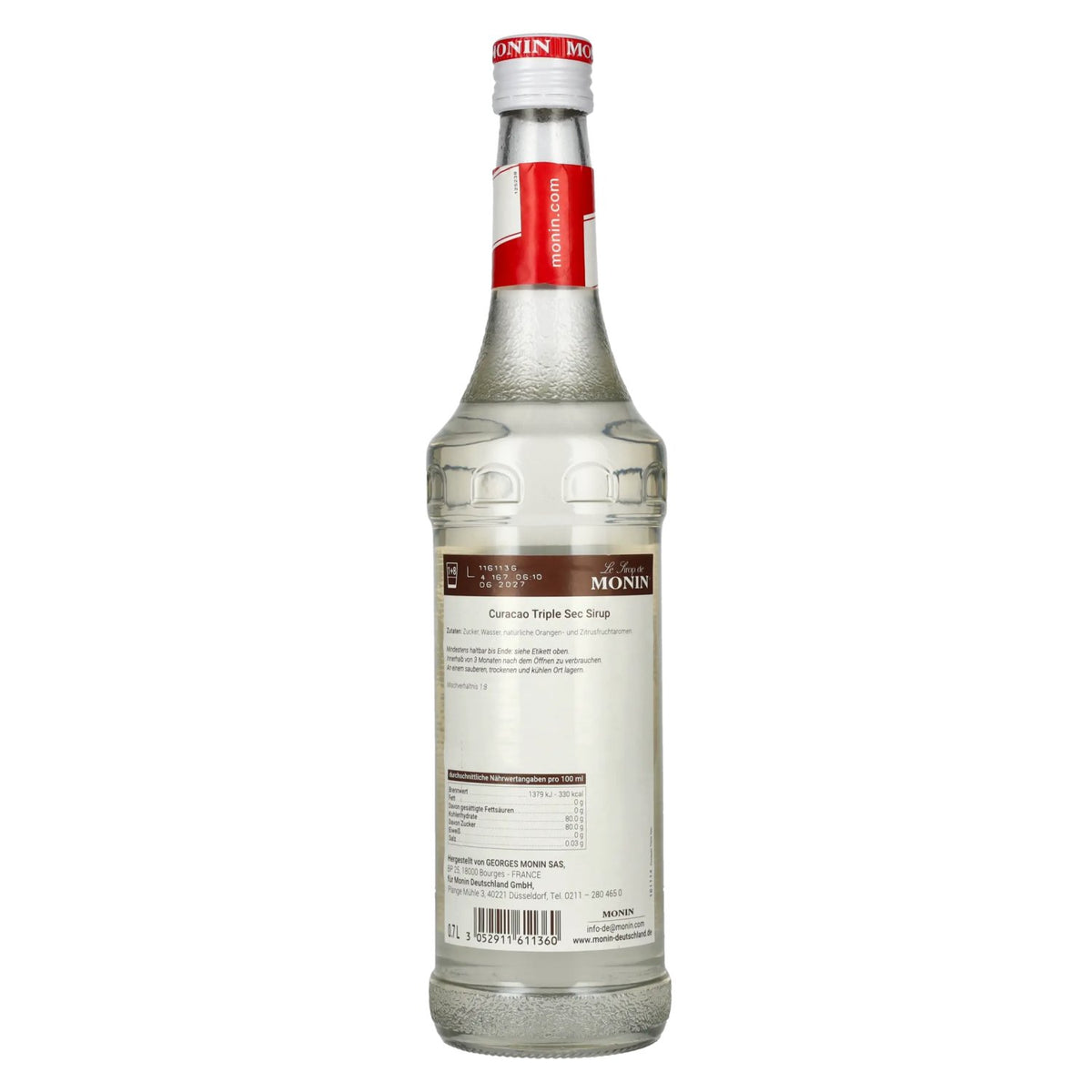 Monin CURACAO TRIPLE SEC Syrup 0.7l