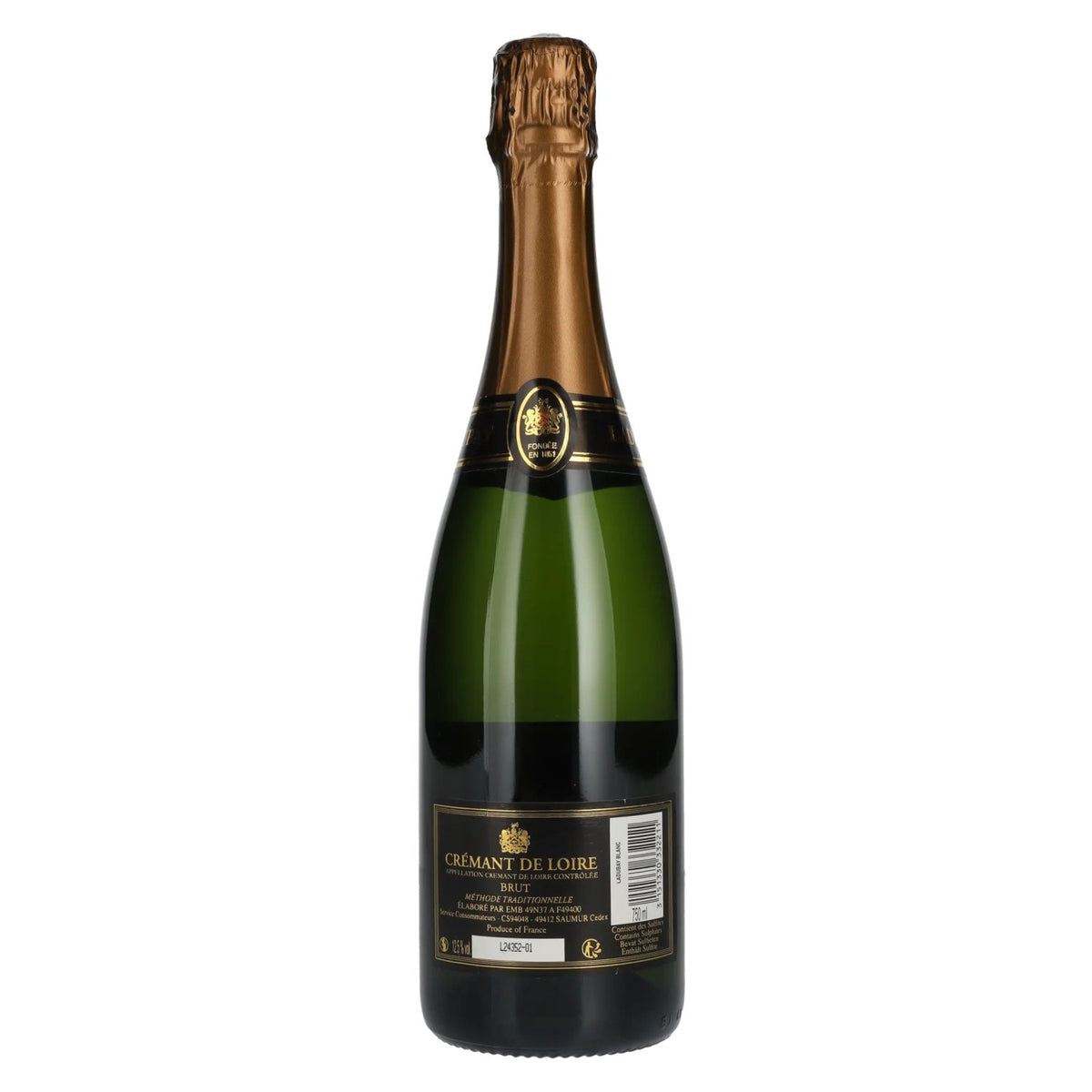 Ladubay Crémant de Loire Brut 12,5 % vol. 0,75 l