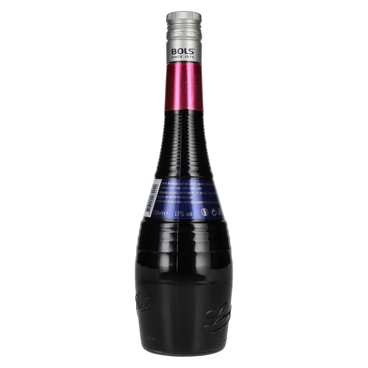 Bols Crème de Cassis Liqueur 17% ABV 0.7l blue label