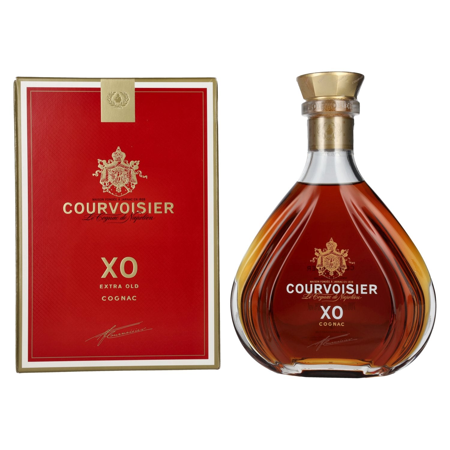 Courvoisier XO Le Cognac de Napoléon 40% vol. 0.7 l in a gift box
