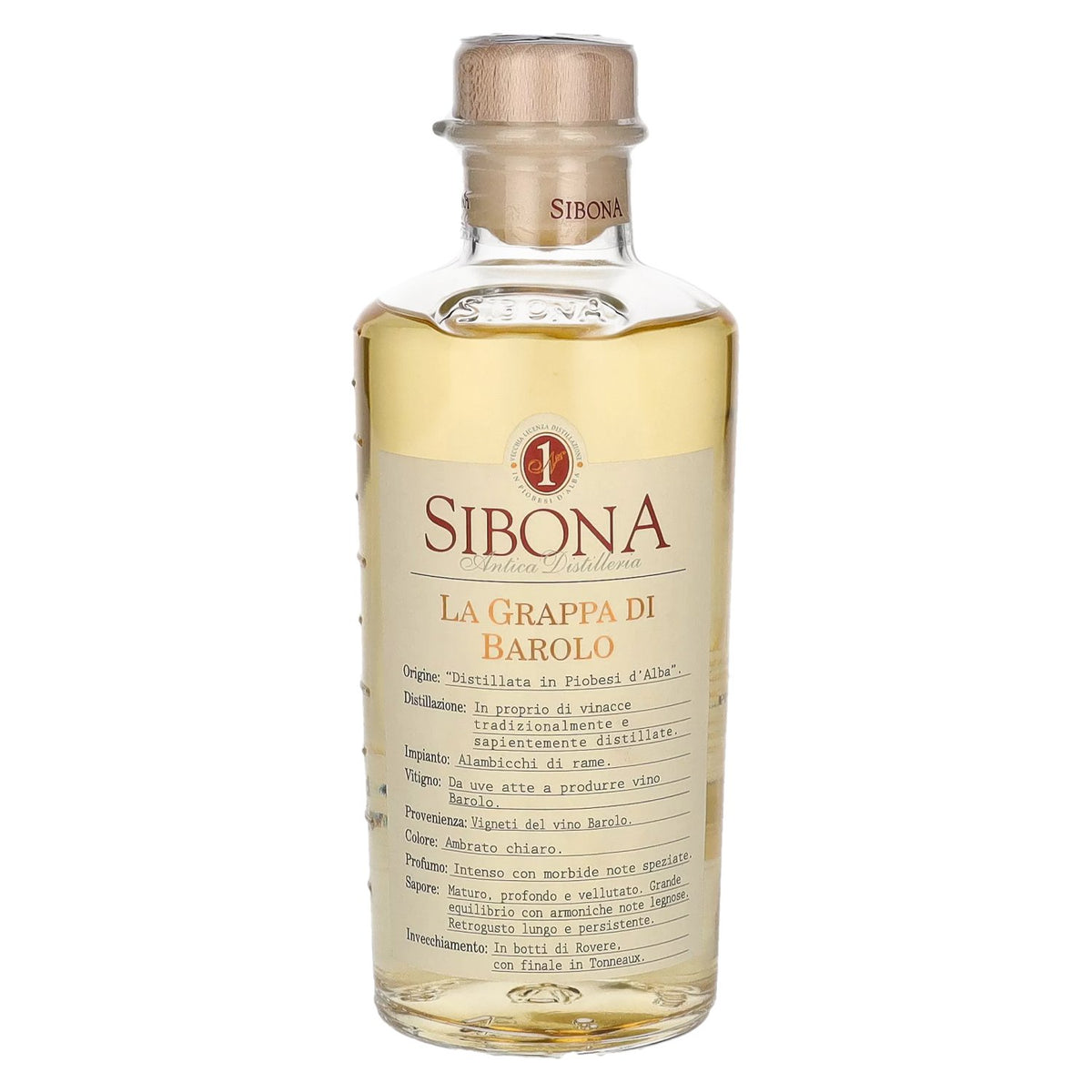 Sibona La Grappa di BAROLO 40% vol. 0.5 l