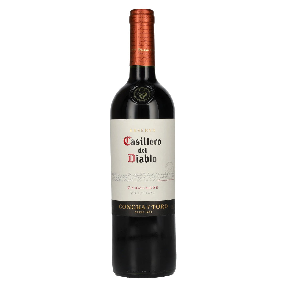 Concha y Toro Casillero del Diablo CARMENERE Reserva 2023 13,5% vol. 0,75 l