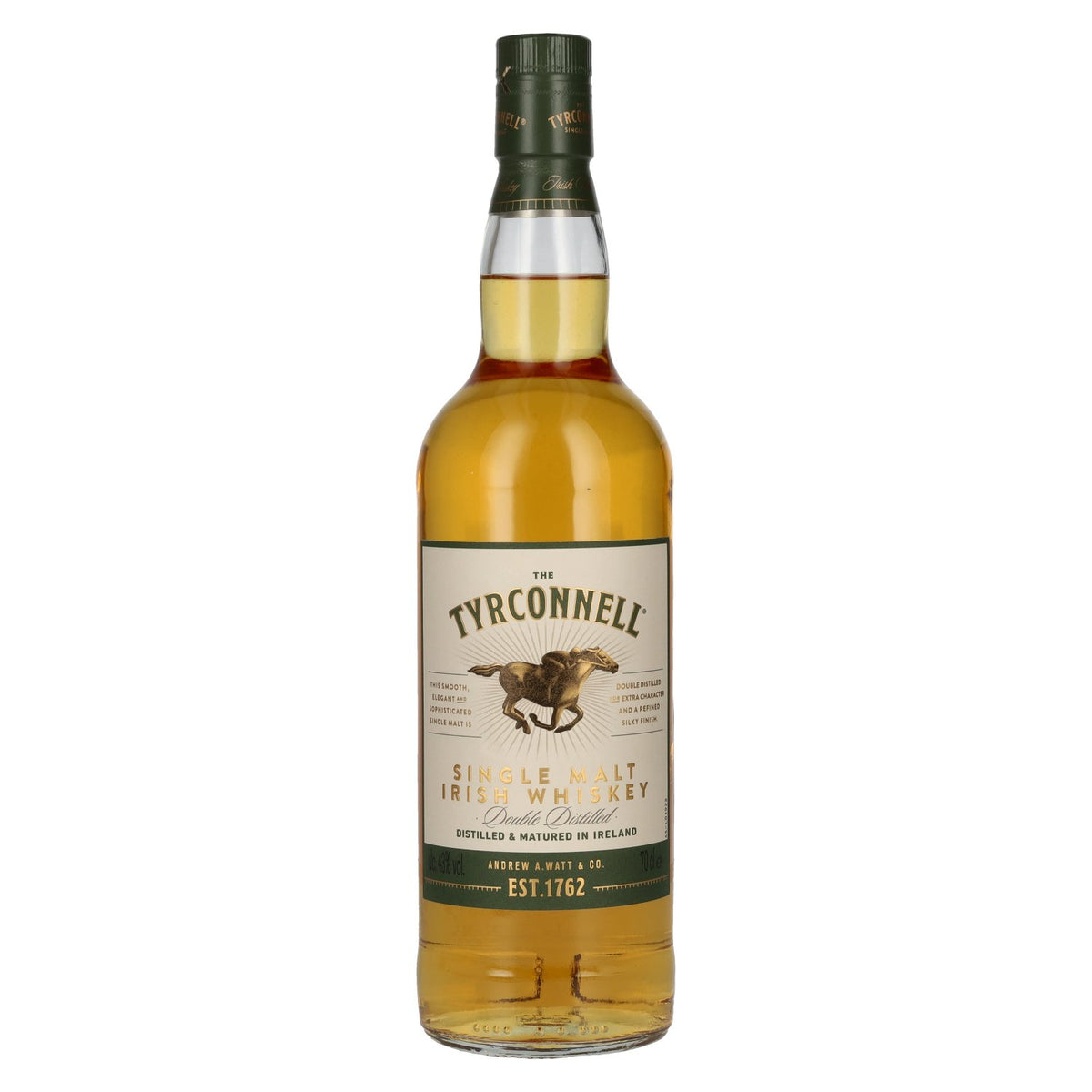 The Tyrconnell Single Malt Irish Whiskey 43% Vol. 0,7l