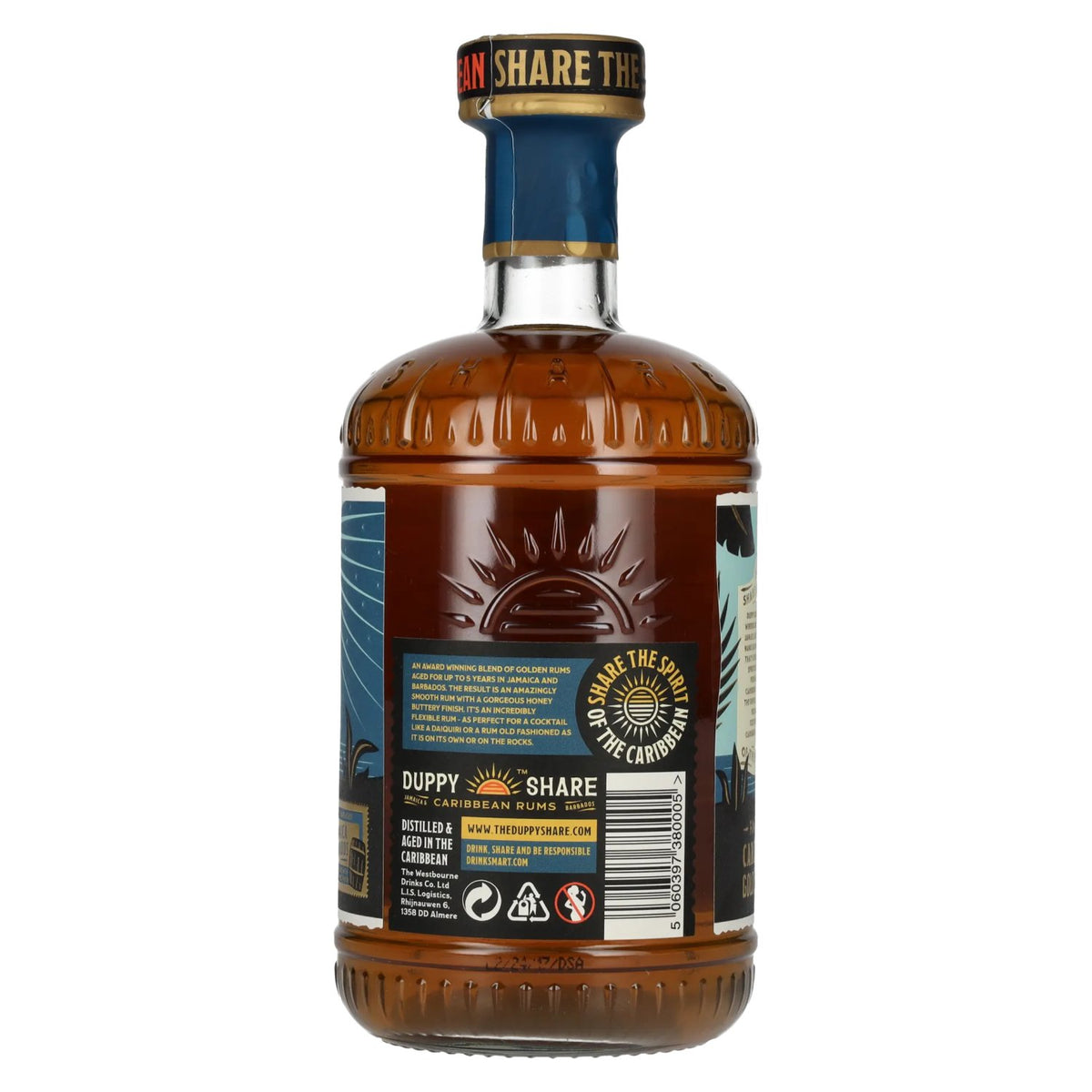 Duppy Share Aged Caribbean Rum 40% Vol. 0,7l