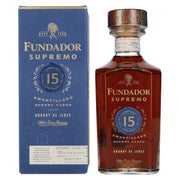 Fundador Supremo 15-Year-Old Sherry Cask Brandy de Jerez 40% ABV, 0.7 litres, in a gift box