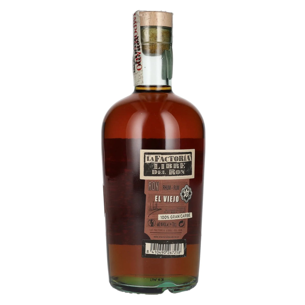 La Factoría Libre del Ron El Viejo 40% ABV 0.7l
