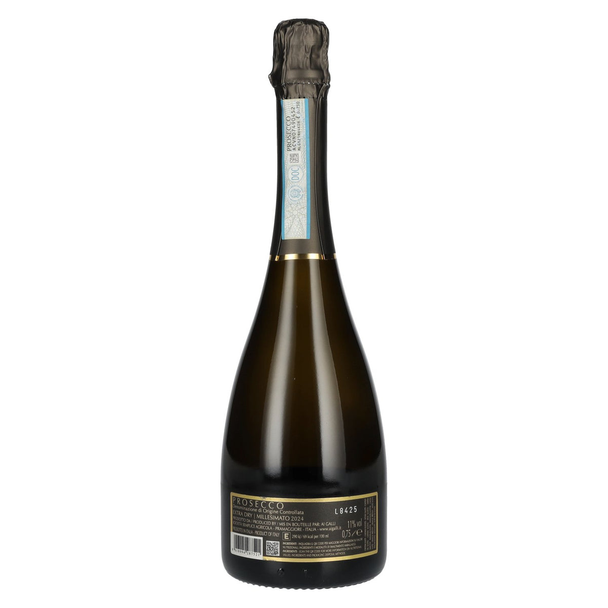 AI GALLI Prosecco Extra Dry Millesimato DOC 2024 11% Vol. 0,75l