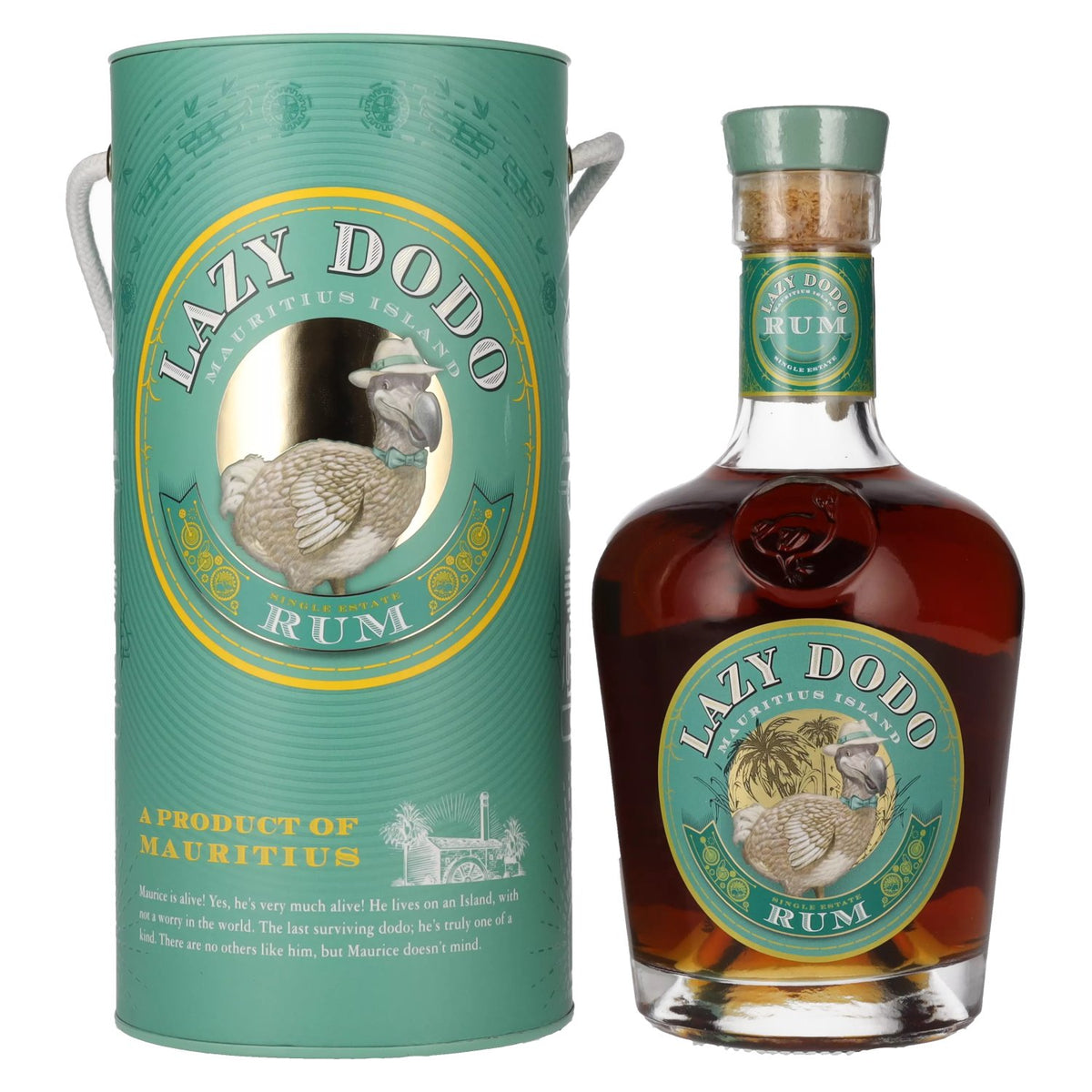 Lazy Dodo Single Estate Rum 40% Vol. 0,7l in Geschenkbox