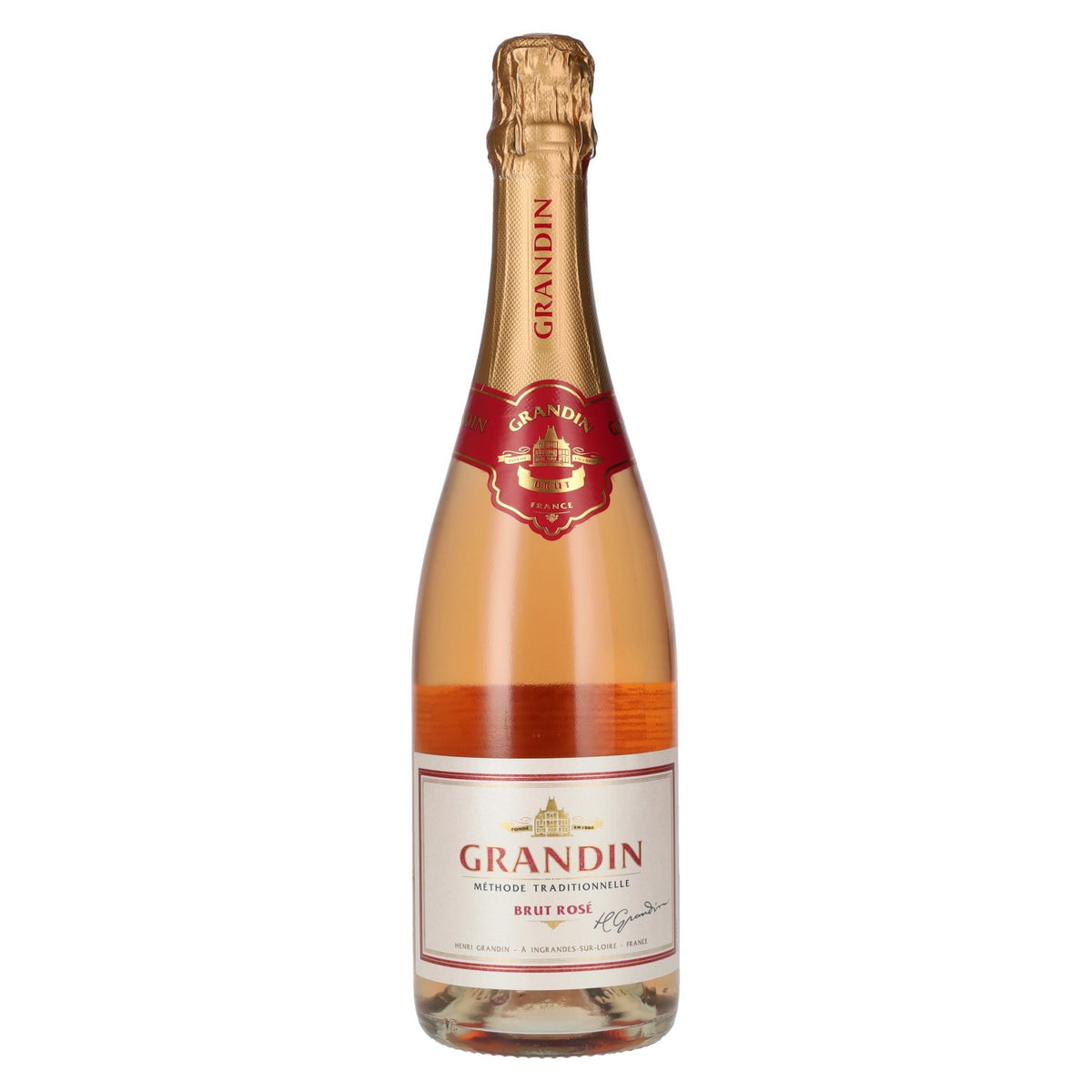 Grandin Brut Rosé Méthode Traditionnelle 12% vol. 0,75 l