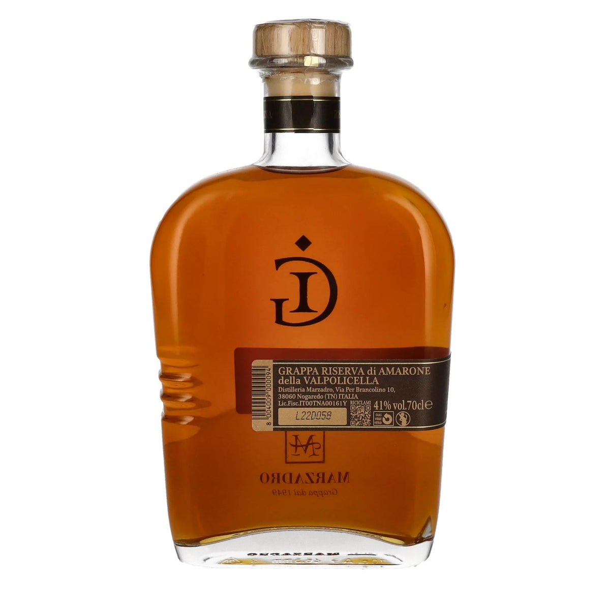 Marzadro GIARE Amarone Grappa 41% vol. 0,7 l