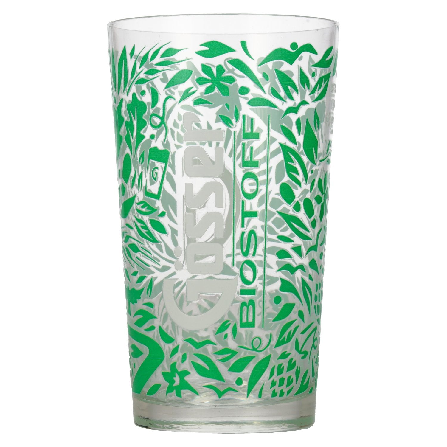 Gösser Biostoff beer glass with calibration 0.5l