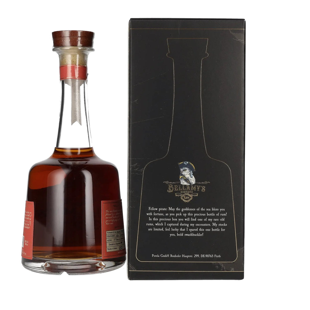 Bellamy's Reserve Rum Jamaica Clarendon 2007 52% Vol. 0,7l in Geschenkbox