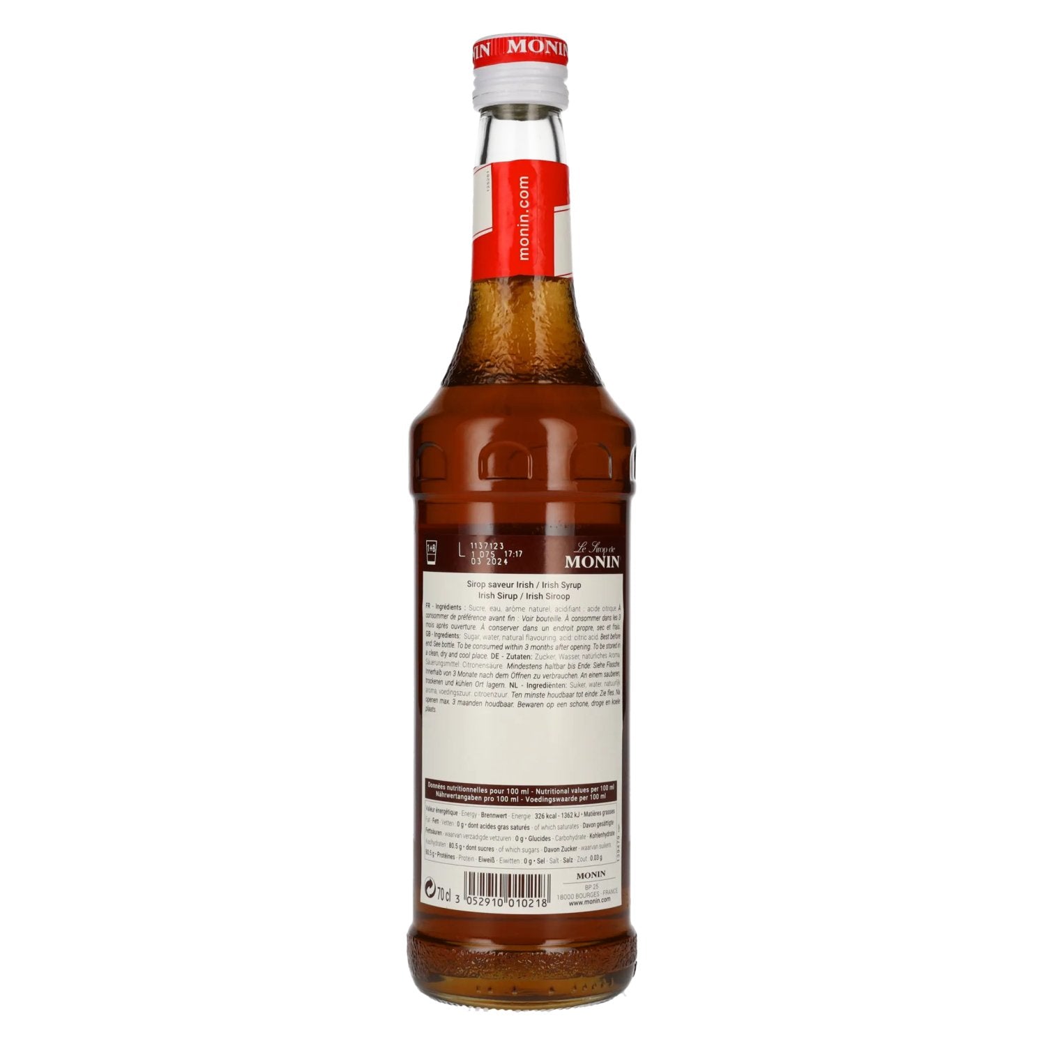 Le Sirop de Monin Iers 0,7l