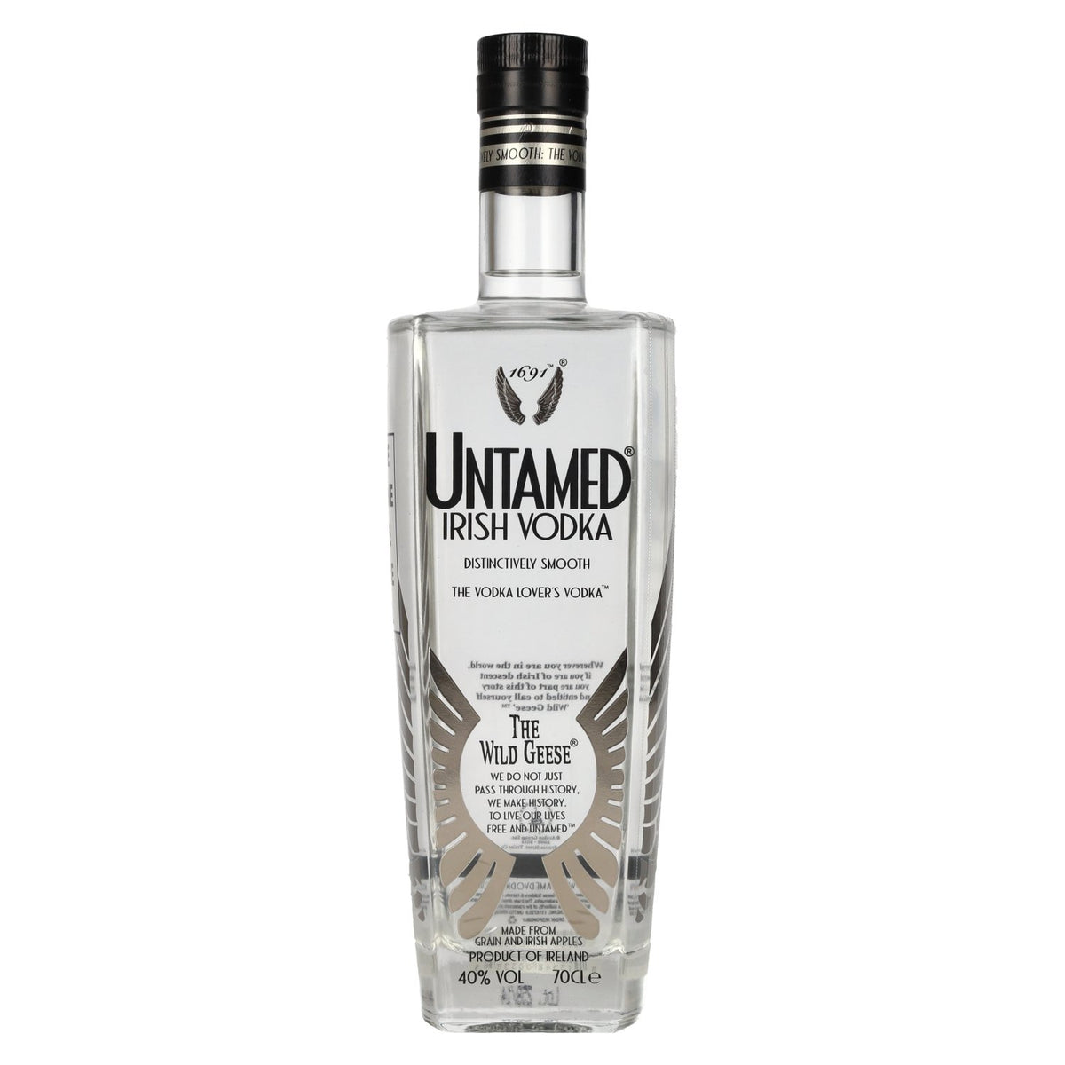 The Wild Geese Vodka Irish Untamed 40% Vol. 0,7l
