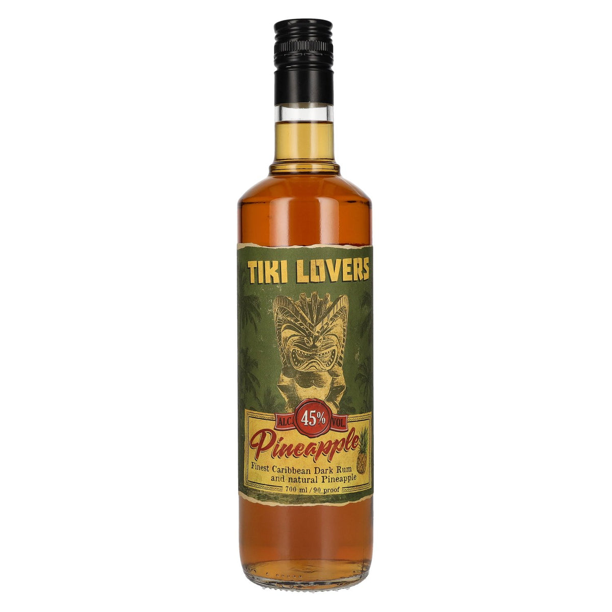 Tiki Lovers Pineapple Spirit Drink 45% vol. 0,7 l